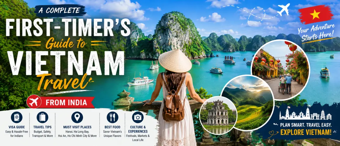 First-time travelers exploring Vietnam 