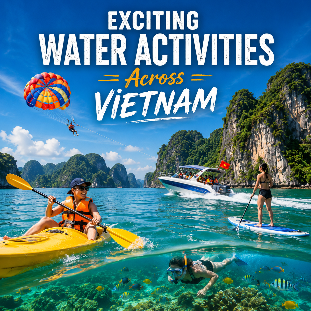 Exciting Water Activities Across Vietnam