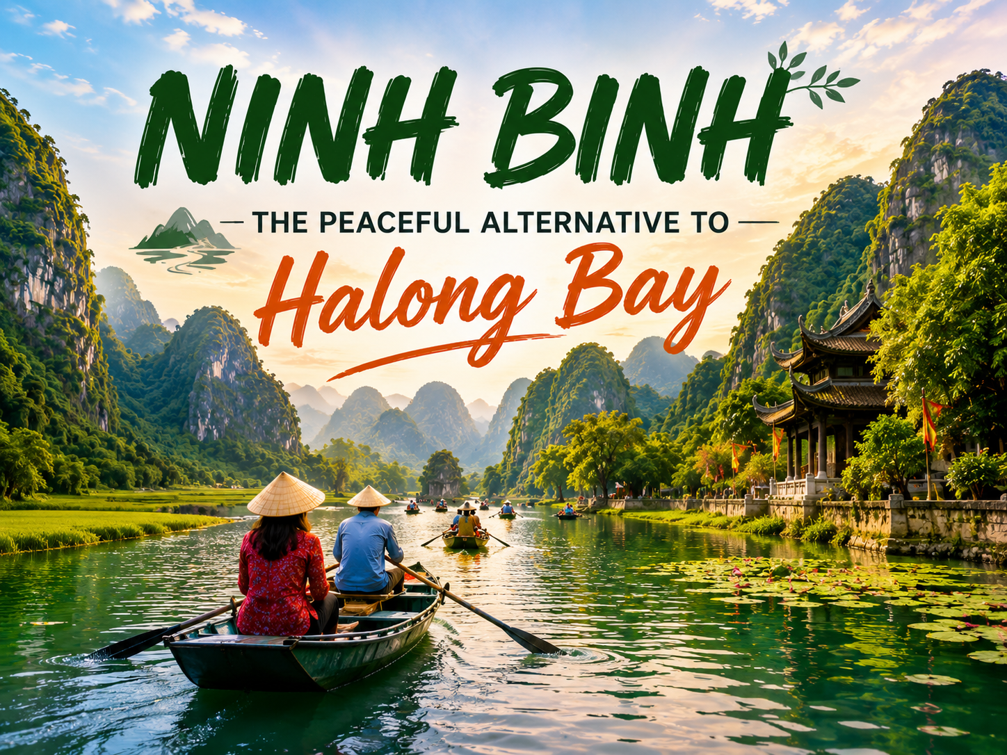 Ninh Binh – The Peaceful Alternative to Halong Bay