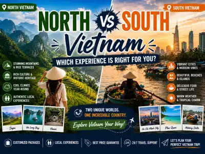 North vs South Vietnam guide