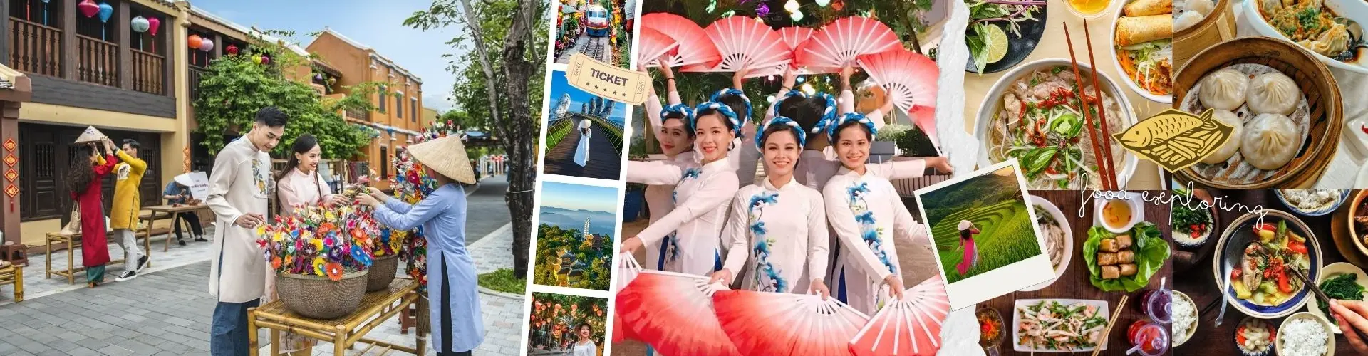 Vietnamese culture and cuisine travel guide with street food