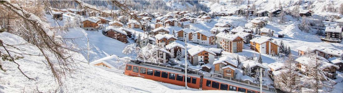 Go Skiing in Zermatt or St. Moritz