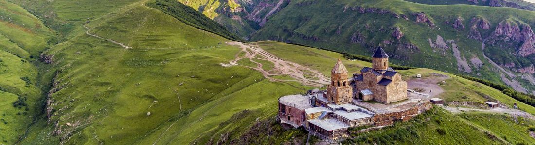 Hike in the Caucasus Mountains