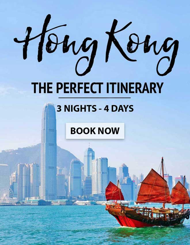 Hong Kong Best Holiday Offer for 3 Nights - 4 Days