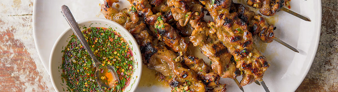 Moo Ping (Grilled Pork Skewers)