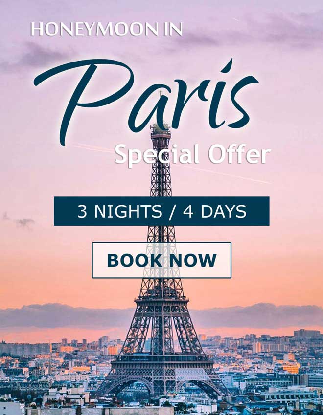 Best Holiday Offer France Tour Package 3 Nights - 4 Days