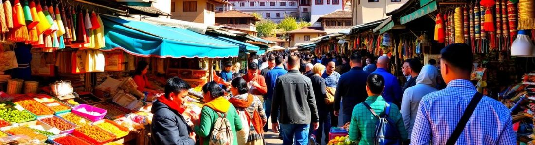 Weekend Market in Paro - A Cultural Shopping Haven